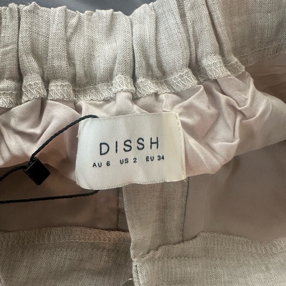 Wiley Natural linen midi Skirt - Picture 3 of 4